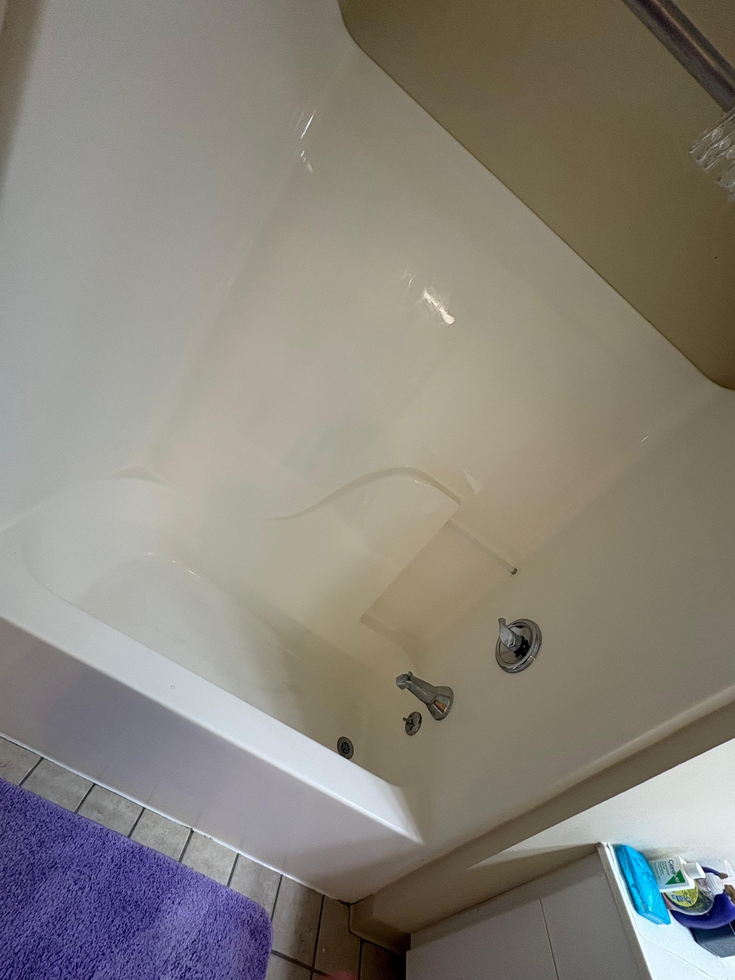 Tub restoration — after
