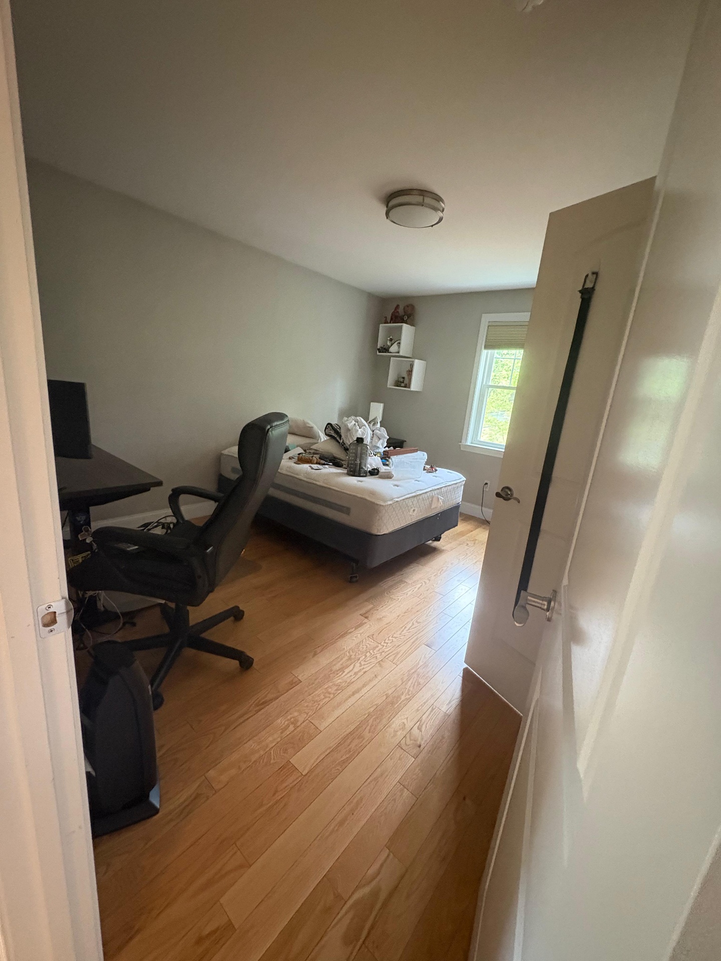Full bedroom reset — after